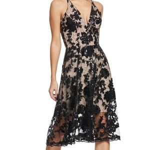 Dress The Population Maria Fit & Flare Dress